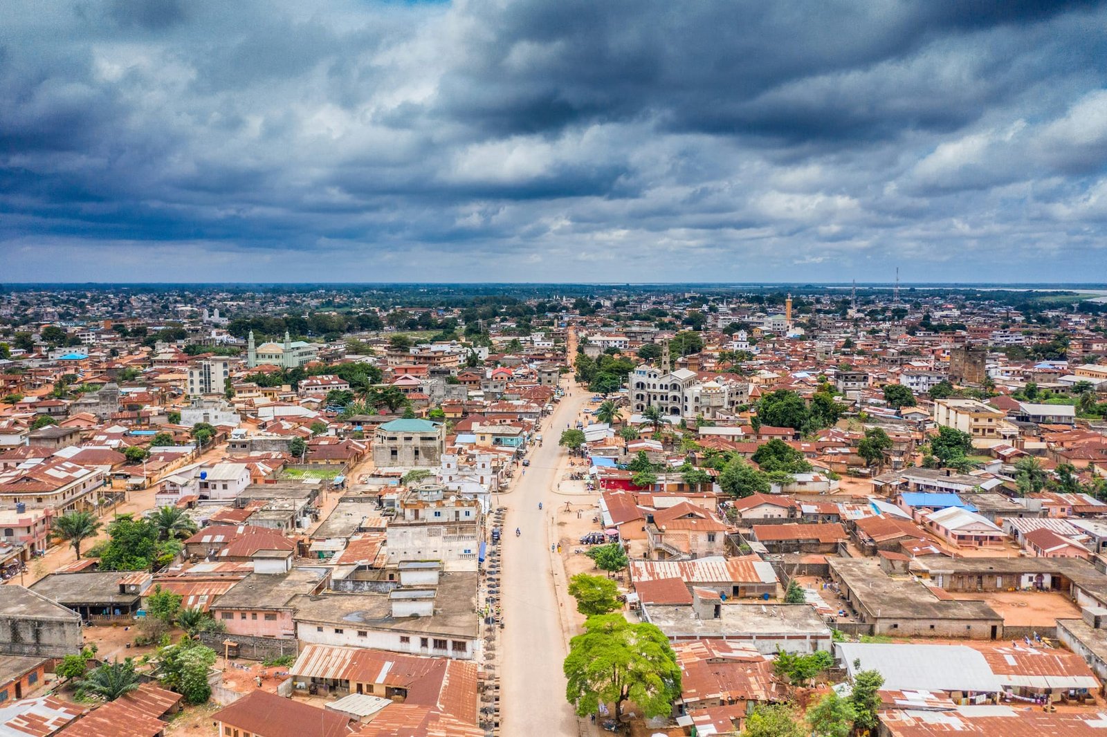 Vue de Cotonou